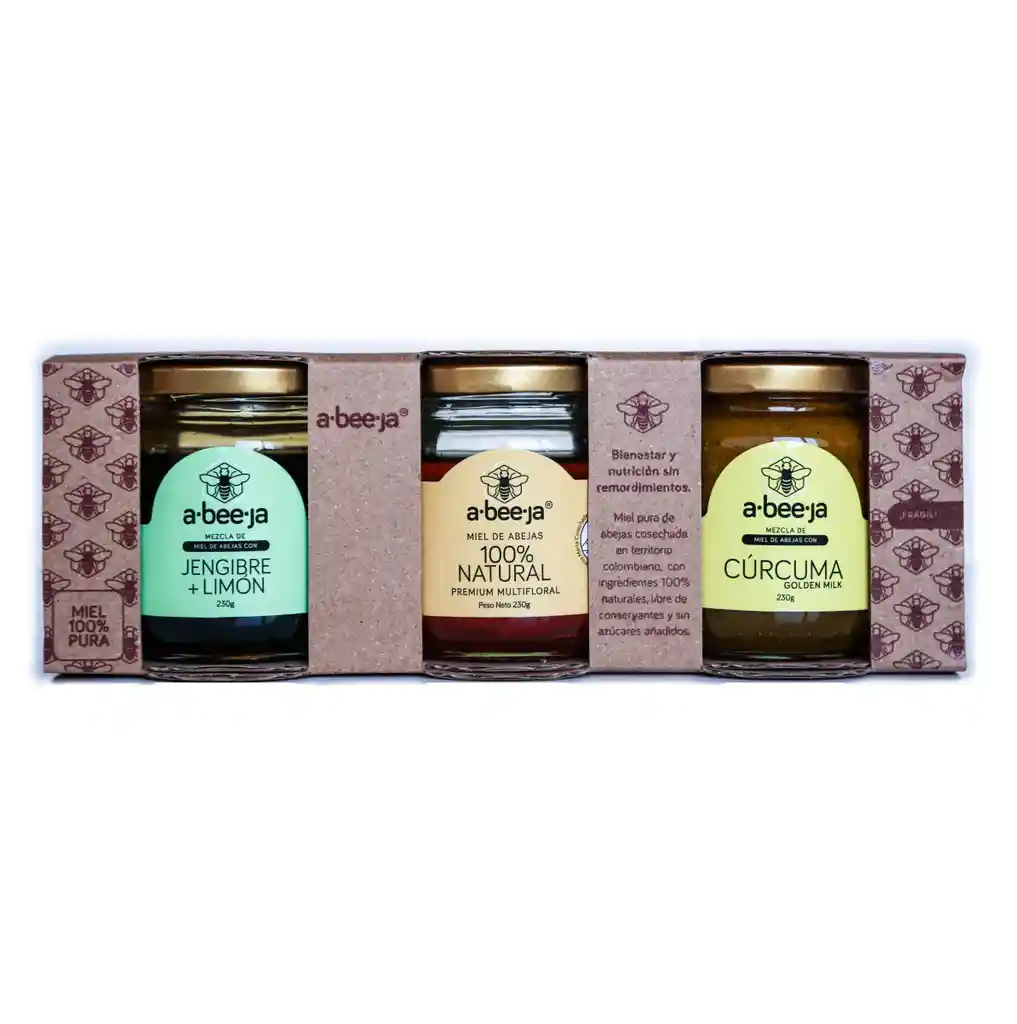 Abeeja Combo Trío Mieles Defensas 230g