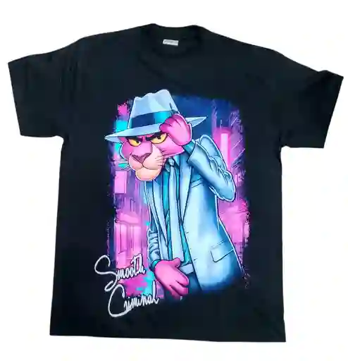 Camiseta Pantera Rosa Camiseta Estampada Pantera Rosa