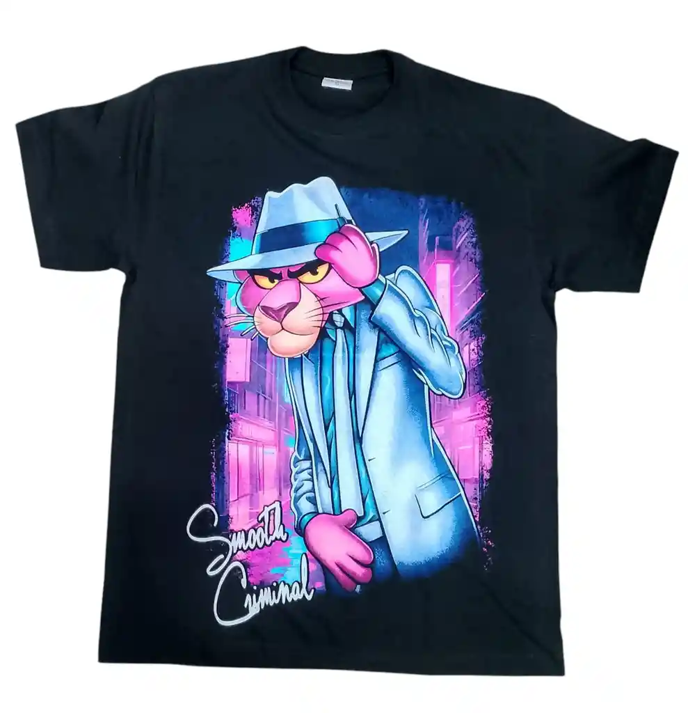 Camiseta Pantera Rosa Camiseta Estampada Pantera Rosa