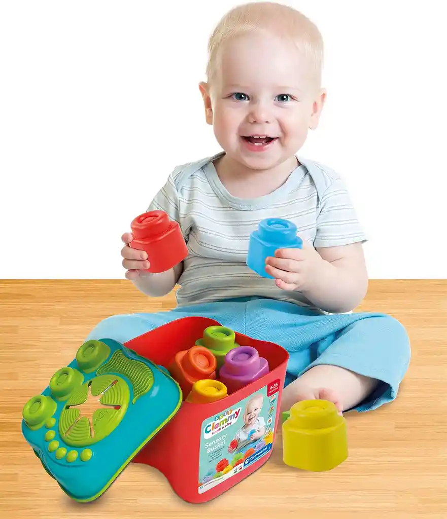 Juego Didáctico Sensorial Con Bloques Suaves Para Bebés