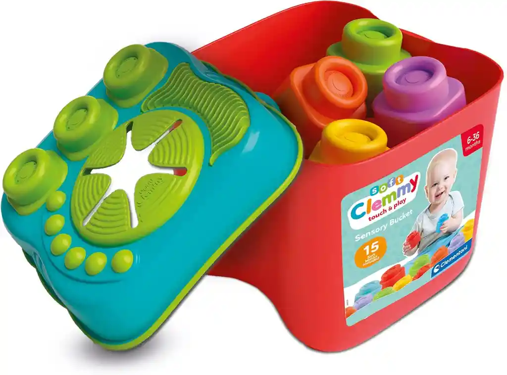 Juego Didáctico Sensorial Con Bloques Suaves Para Bebés