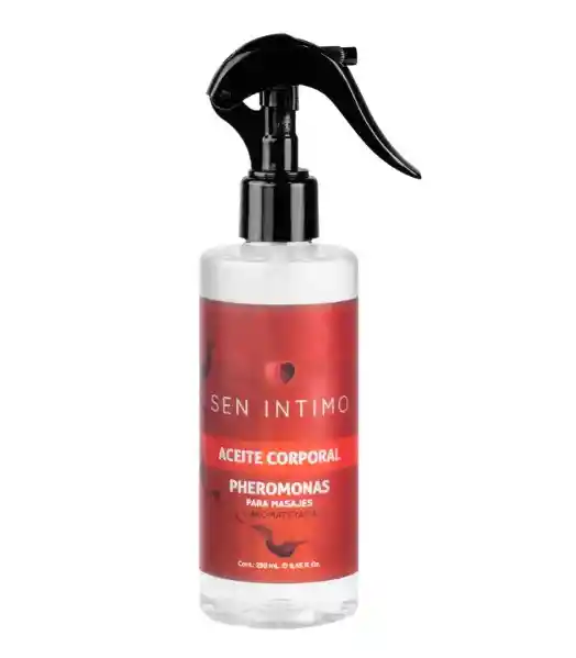 Aceite Corporal Pheromonas Para Masajes Y Aromaterapia X 250 Ml By Sen Íntimo