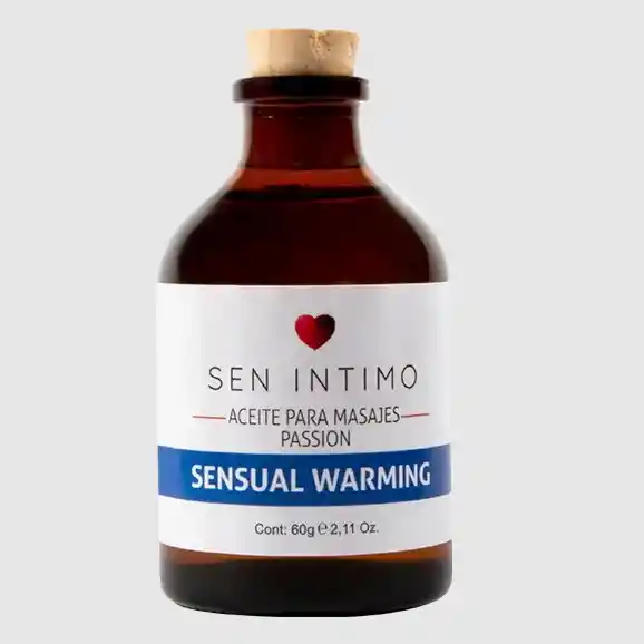 Aceite De Masajes Sensual Warming Passion 60 Ml Sen Intimo