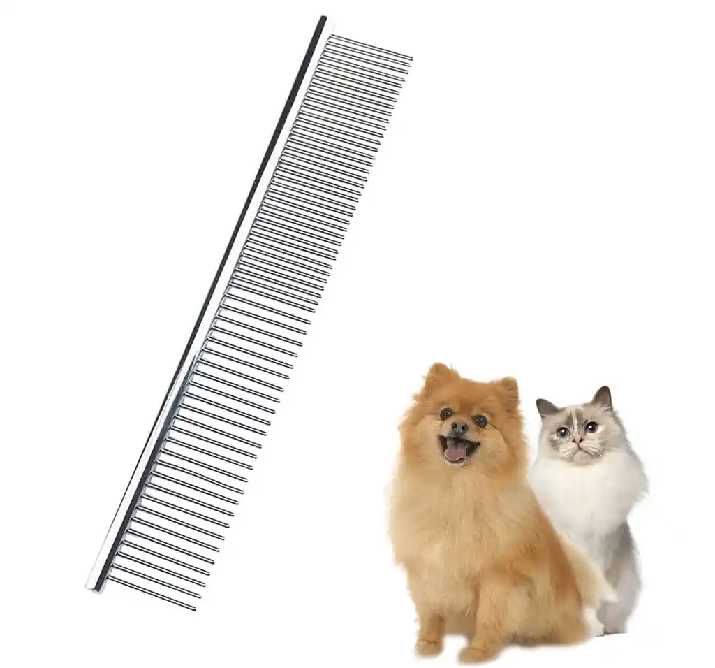 Peinilla Para Perros Y Gatos Metalica Peine Quita Nudos
