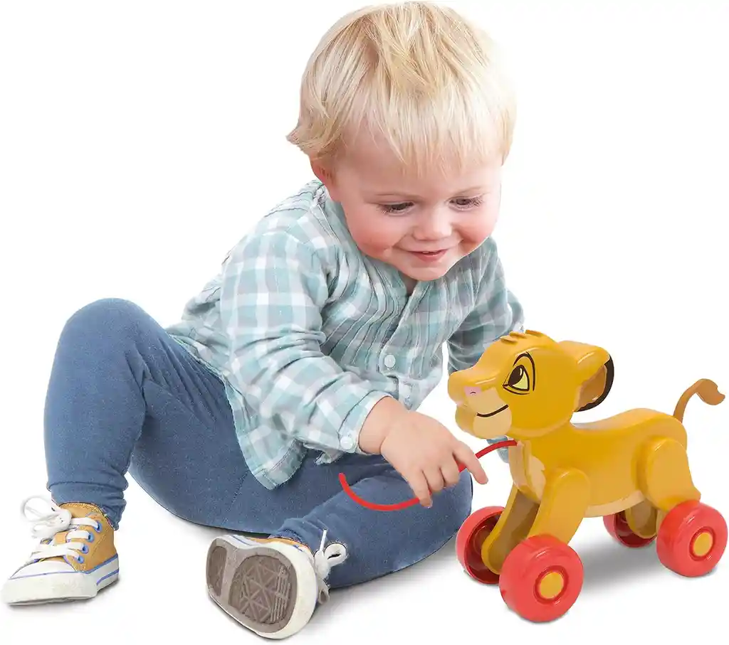 Juguete Didáctico De Arrastre Simba El Rey León Para Bebés