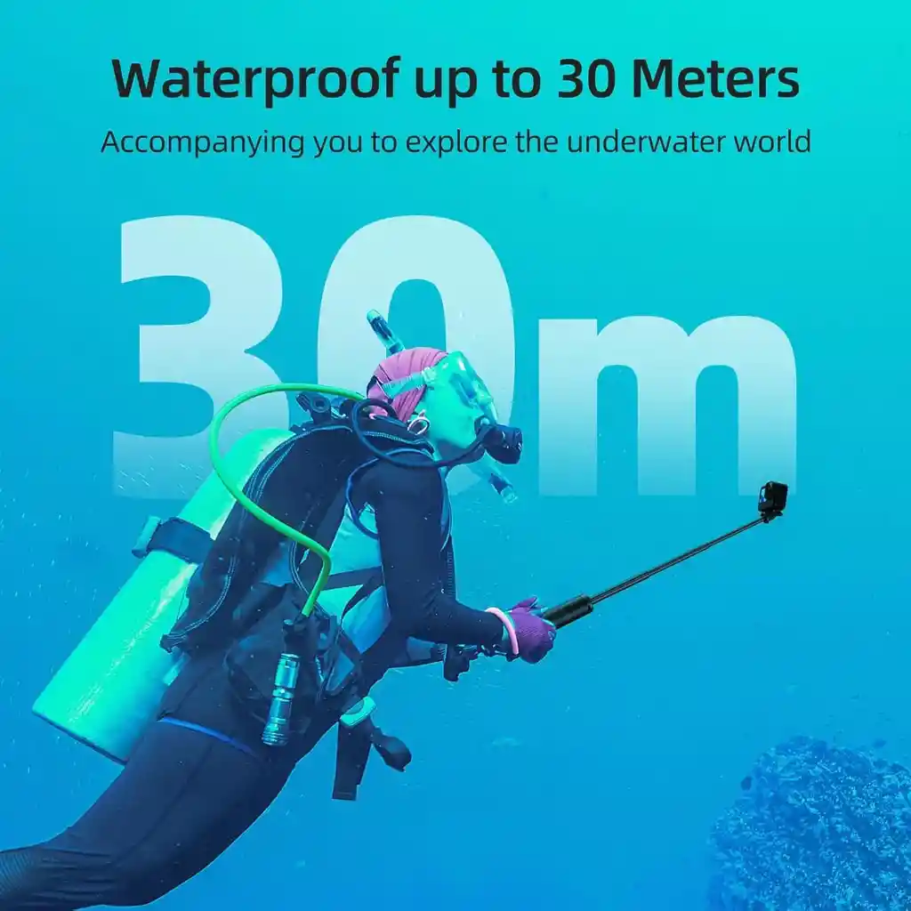 Selfie Stick Impermeable Go Pro Extension Ajustable