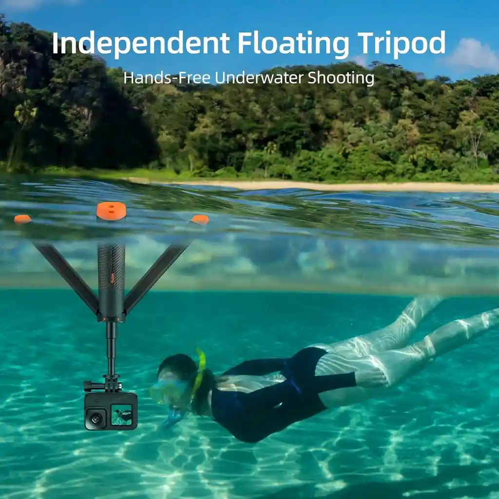 Selfie Stick Impermeable Go Pro Extension Ajustable