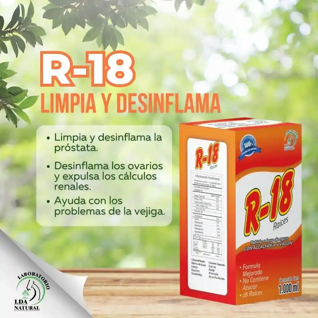 18 Raices Jarabe