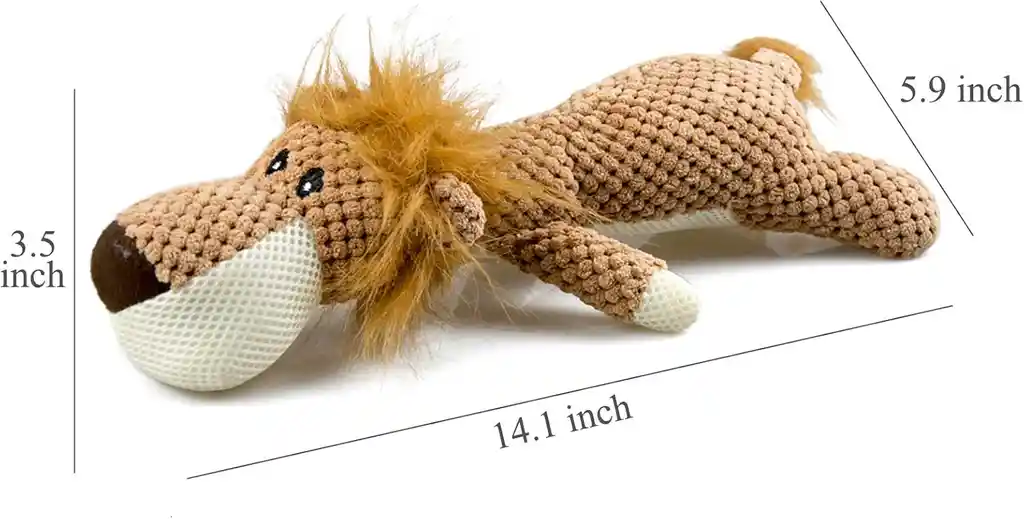 Peluche Mordedor Para Mascotas Perro Con Sonido