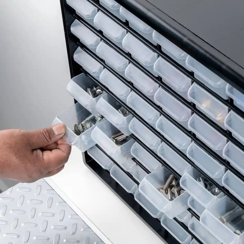 Organizador 20" Con 64 Compartimientos Truper