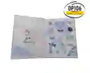 Cuaderno Scribe Master Cuadriculado 100 Hojas Diseño Niña Cosido Pasta Dura