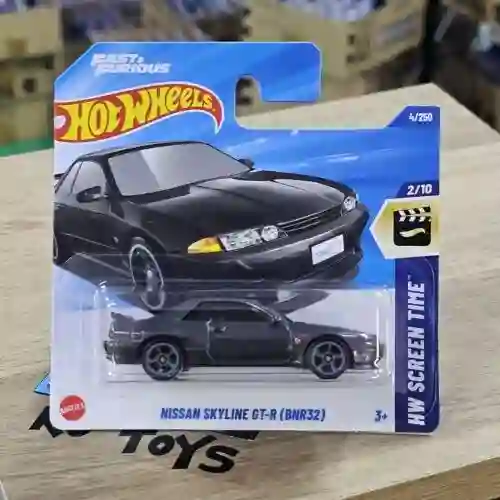 Juguete Carro Hot Wheels Original Nissan Skyline Gt-r ((bnr32) Hw Screen Time