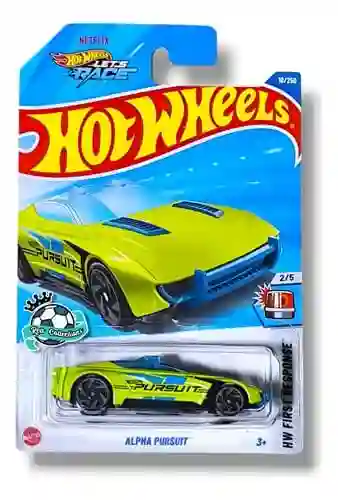 Juguete Carro Hot Wheels Original Alpha Pursuit Hw First Response