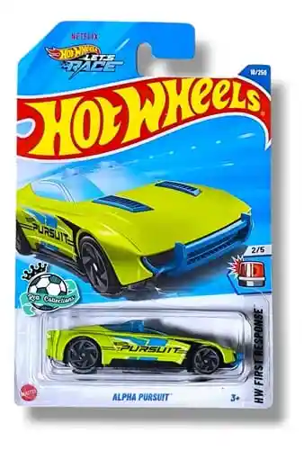 Juguete Carro Hot Wheels Original Alpha Pursuit Hw First Response