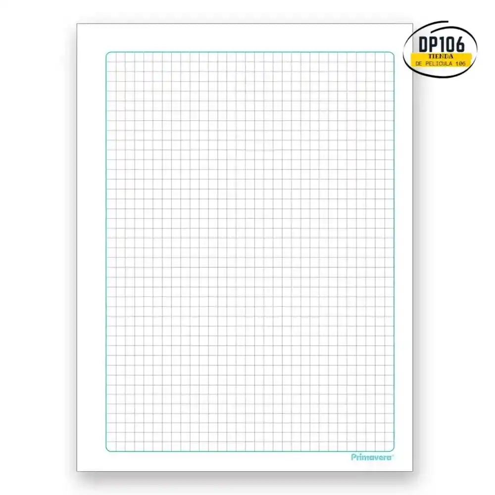Cuaderno Cuadriculado Cosido Niña 50 Hojas Pasta Dura