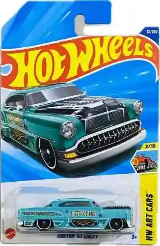 Juguete Carro Hot Wheels Original Custom´53 Chevy Hw Art Cars