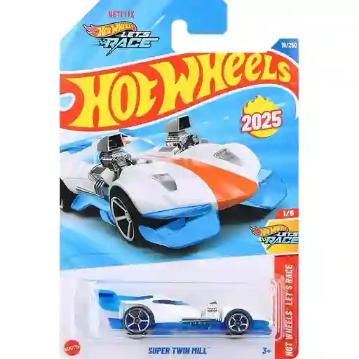 Juguete Carro Hot Wheels Original Super Twin Mill Let´s Race