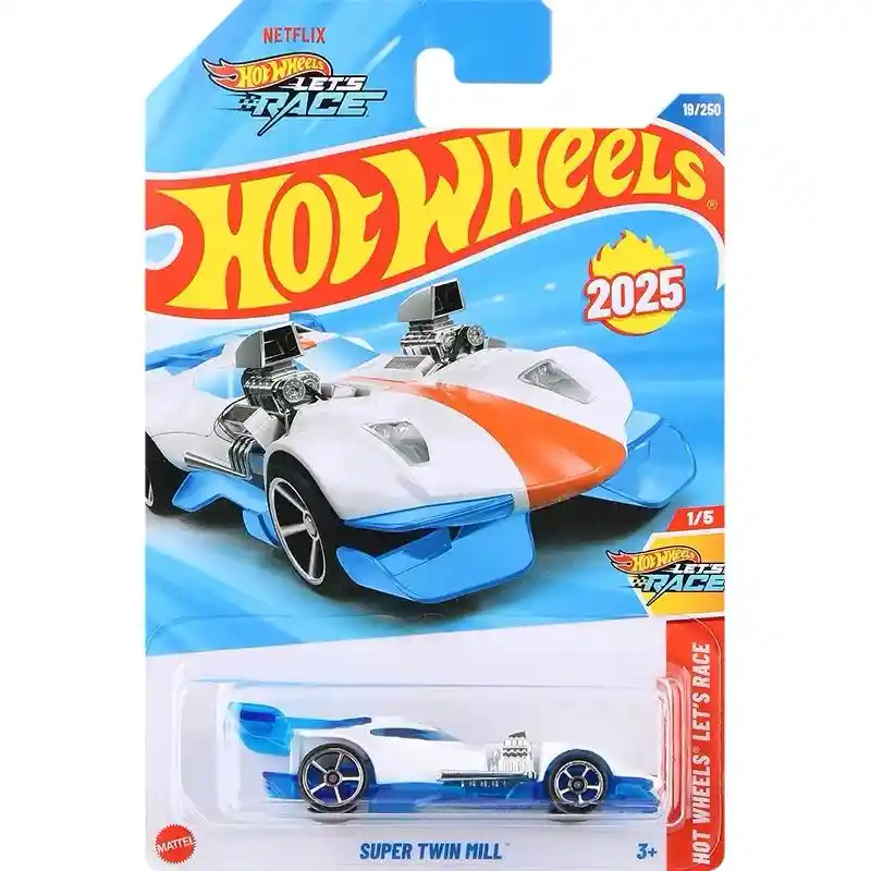 Juguete Carro Hot Wheels Original Super Twin Mill Let´s Race