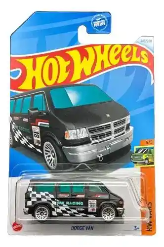 Juguete Carro Hot Wheels Original Dodge Van Hw Vans