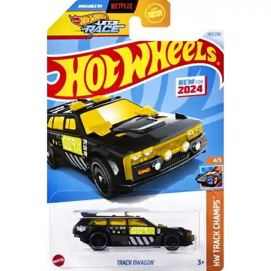 Juguete Carro Hot Wheels Original Track Dwagon Hw Track Champs