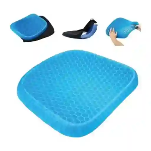 Cojín De Silicona Flexible Comodidad + Funda Protectora