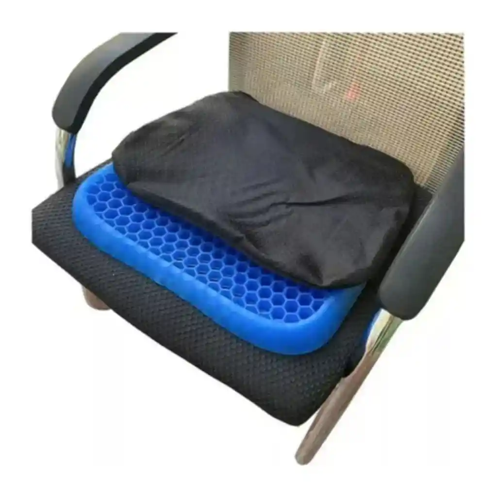 Cojín De Silicona Flexible Comodidad + Funda Protectora
