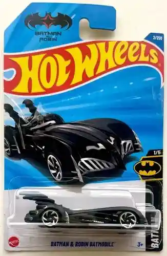 Juguete Carro Hot Wheels Original Batman Robin Batmobile Batman