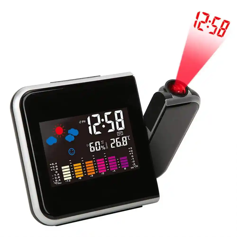 Reloj Y Proyector Depertador Digital