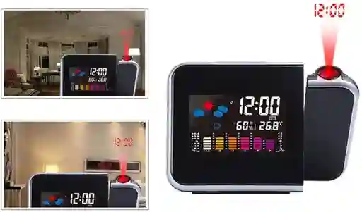 Reloj Y Proyector Depertador Digital