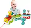 Juguete Tren Interactivo Con Sonidos De Animales Bebés