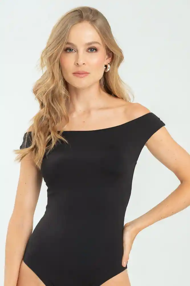 Body Macarena Color Negro Talla L