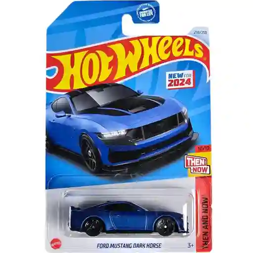 Juguete Carro Hot Wheels Original Ford Mustang Dark Horse Then And Now