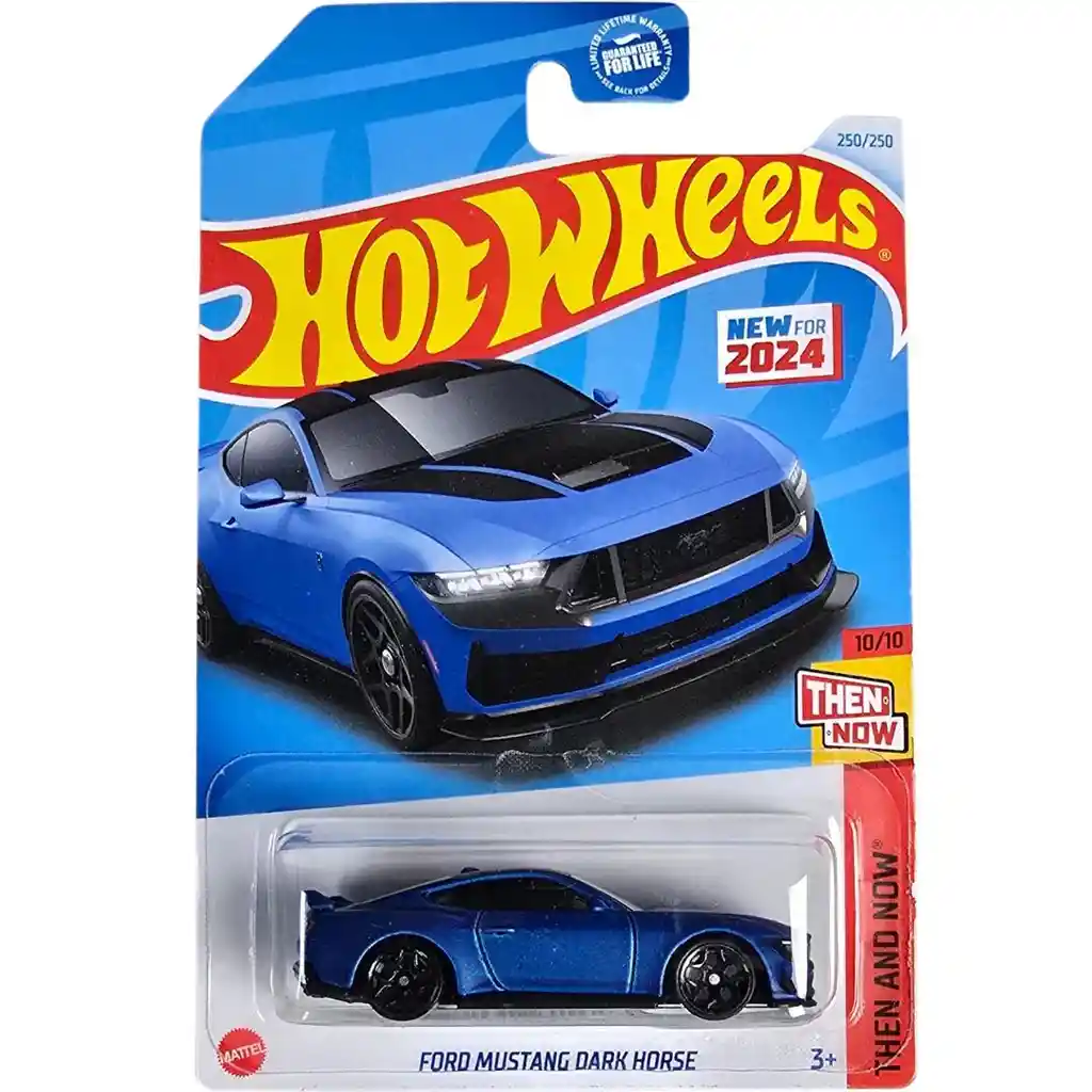 Juguete Carro Hot Wheels Original Ford Mustang Dark Horse Then And Now