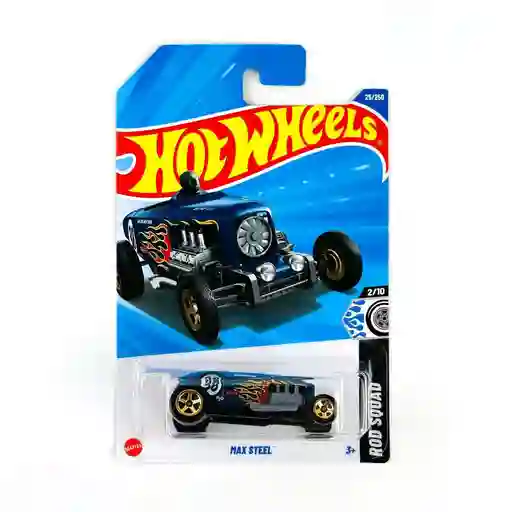 Juguete Carro Hot Wheels Original Max Steel Rod Squad