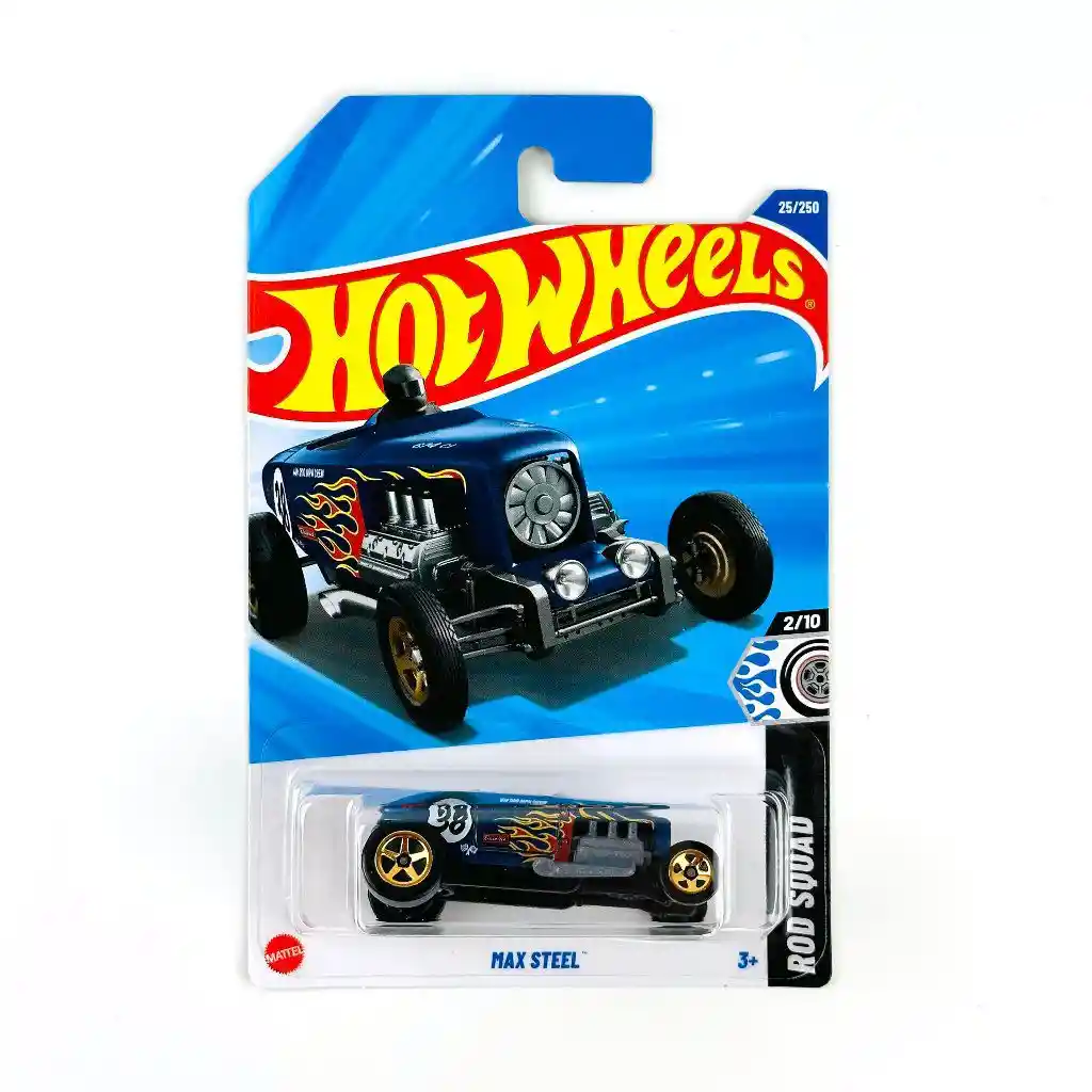 Juguete Carro Hot Wheels Original Max Steel Rod Squad