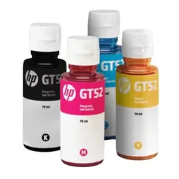 Hp Gt53/gt52 Original Botella De Tinta Combo 4-pack