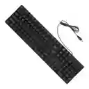 Teclado Ergonómico Usb Resistente Para Escritorio Y Laptop