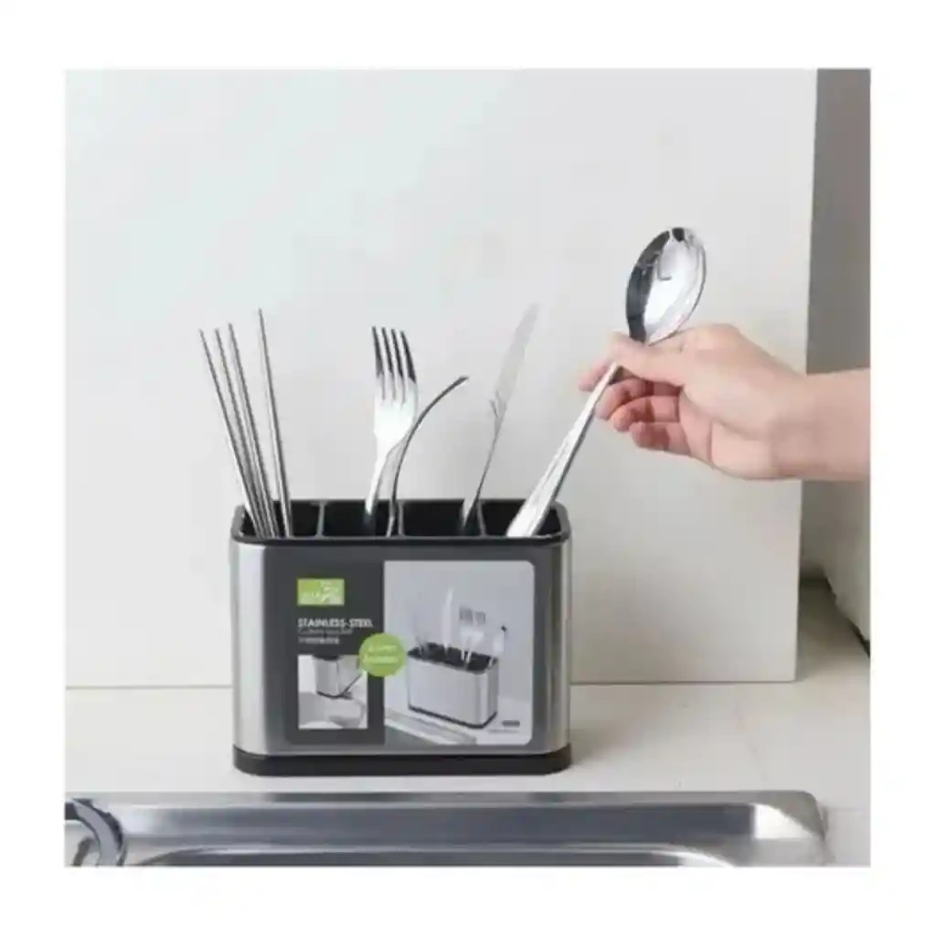 Organizador Escurridor Para Cubiertos Cocina Utensilios