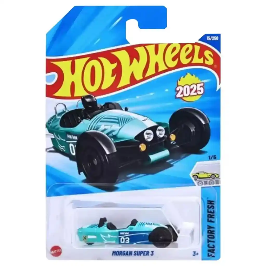 Juguete Carro Hot Wheels Original Morgan Super 3 Factory Fresh