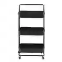 Carrito Organizador De 3 Niveles Con Ruedas Para Cocina