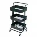 Carrito Organizador De 3 Niveles Con Ruedas Para Cocina