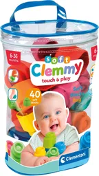 Juegos Didáctico 40 Bloques Sensoriales Suaves Para Bebés