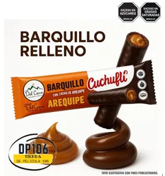 Barquillo Relleno Cuchuflí Con Arequipe