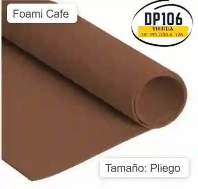 Foami Cafe Pliego X 1 Und / Foamy / Fomi