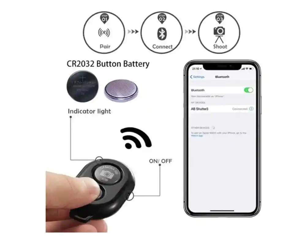 Kit De Vlogging Para Teléfono Inteligente, Equipo De Grabación De Vídeo Con Trípode, Obturador De Luz Led Para Cámara.
