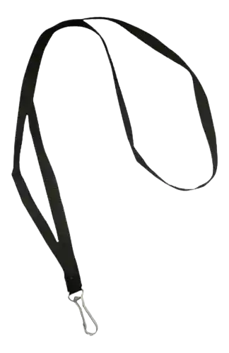 Cinta Reata Para Escarapela Porta Carnet X 10 Und Negro