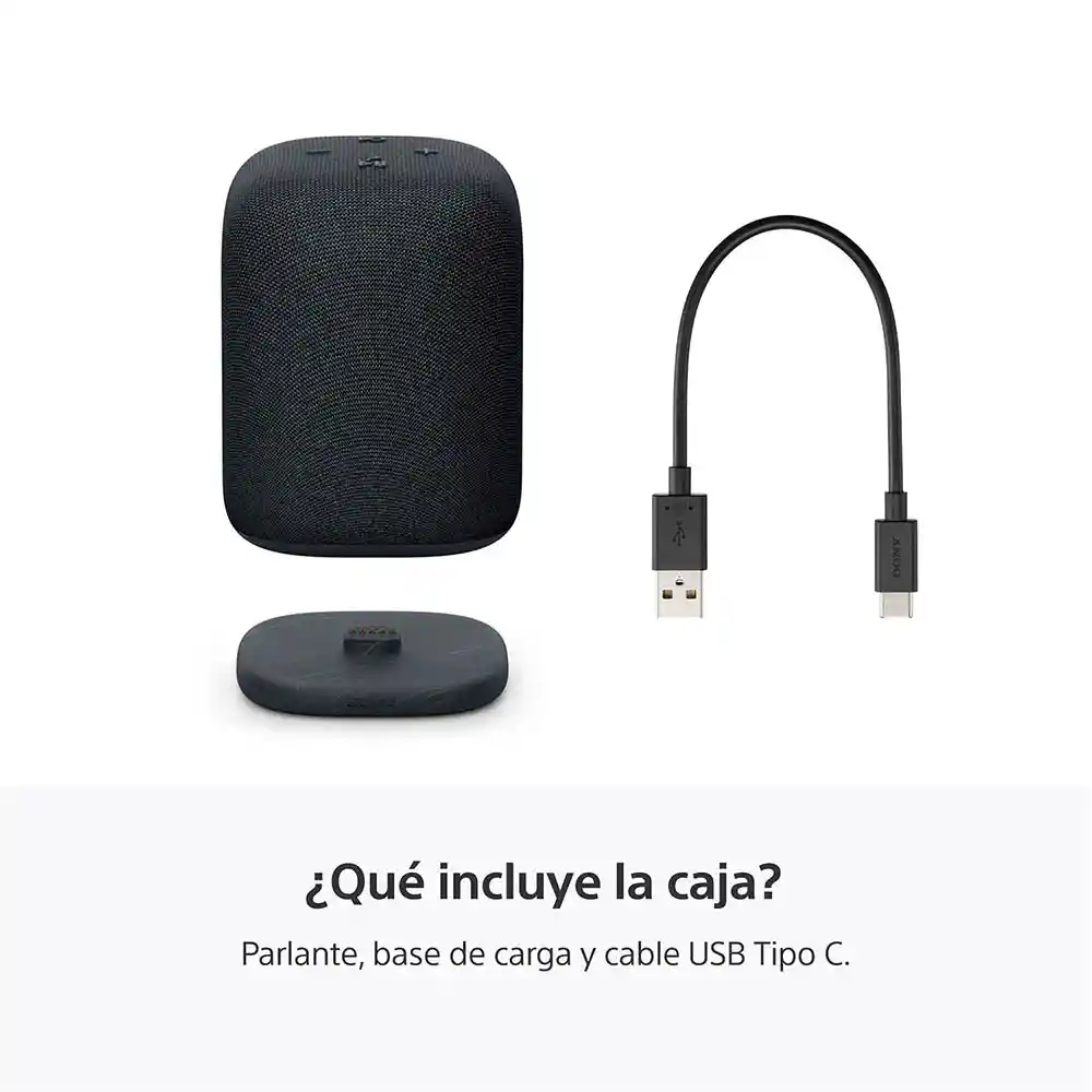 Parlante Portátil Inalámbrico Linkbuds Speaker | Srs-ls1 - Negro