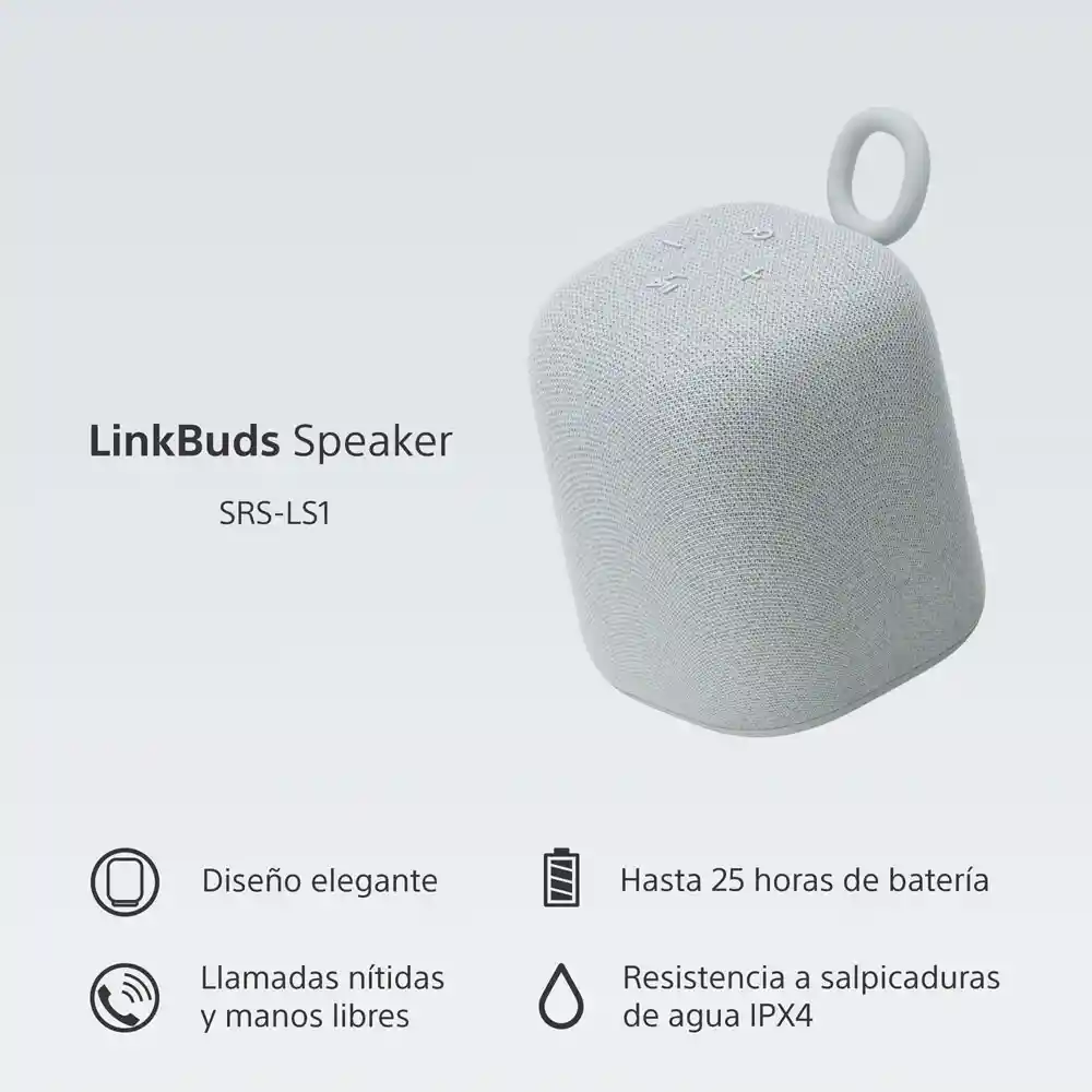 Parlante Portátil Inalámbrico Linkbuds Speaker | Srs-ls1 - Gris