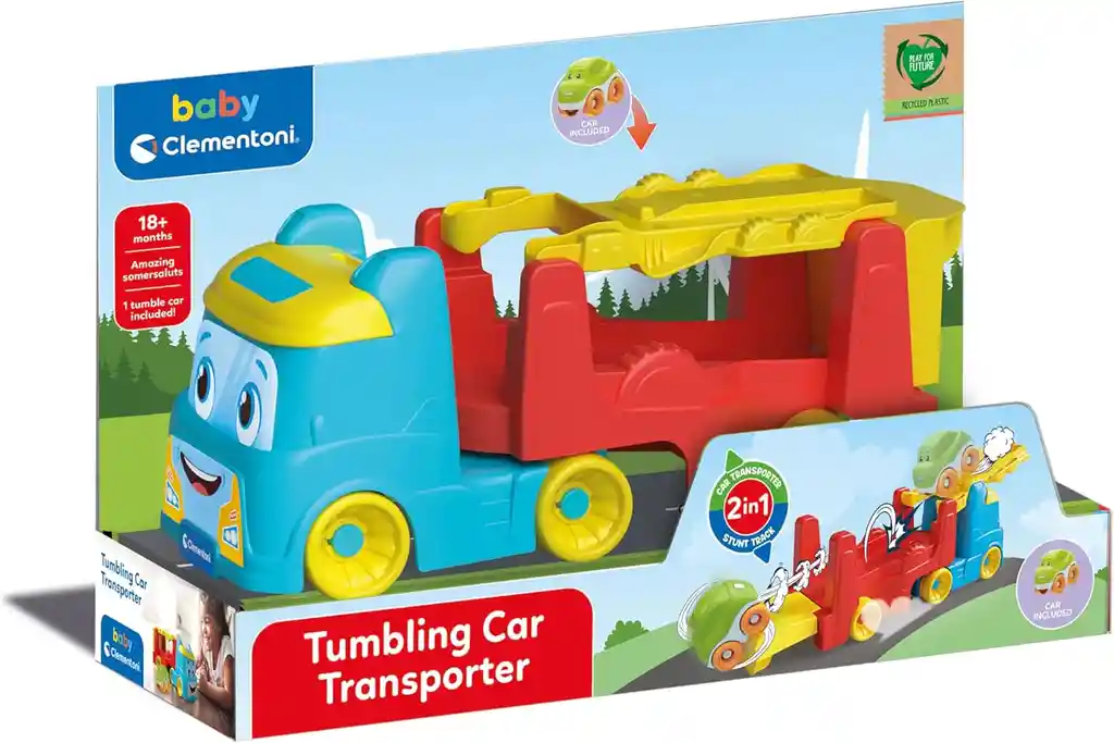 Juego Camión Transportador De Coches Con Pista Para Niños