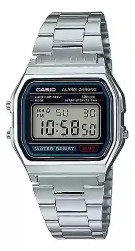 Reloj De Pulsera De Lujo Resistente Al Agua Retro Digital De Acero Inoxidable Relojes Militares Deportivos Hombres Mujeres Reloj De Pulsera Electrónico